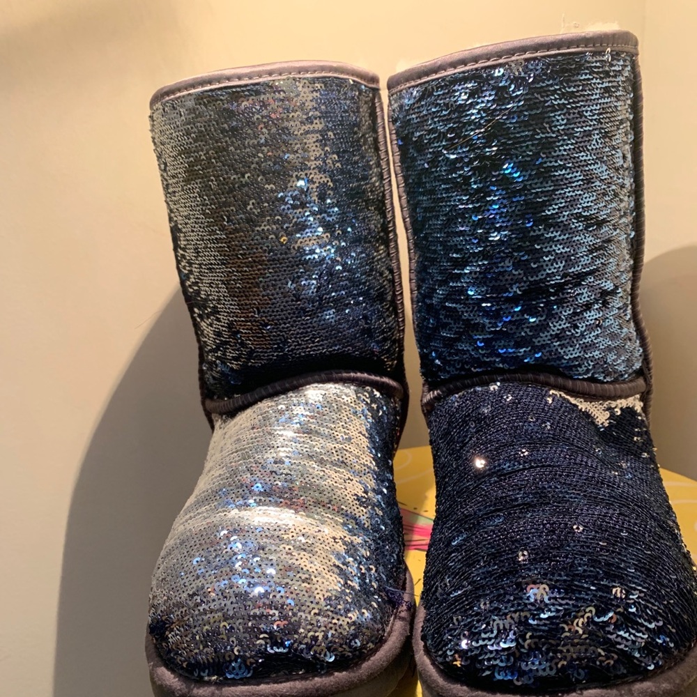 Glitter Reversible Sequin Ugg Boots